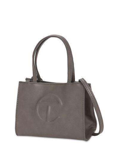 telfar bag gray