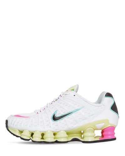 Blanco Negro y Luminoso Verde Air Shox TL Zapatos de mujer Nike de Caucho  de color Blanco | Lyst