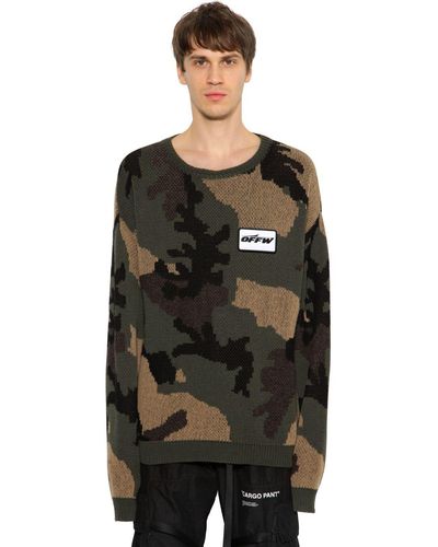 camouflage sweaters