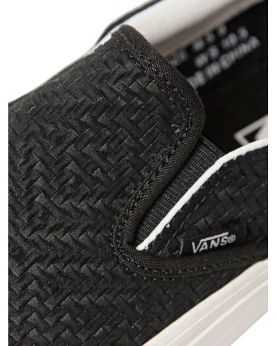 vans simili cuir
