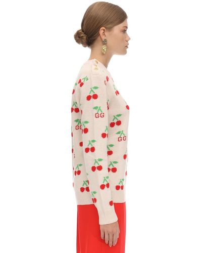 gucci cherry jumper