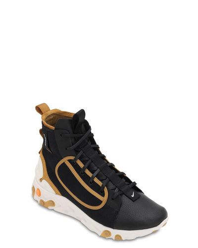 Nike React Ianga Shoes - Size 8 in Black/White (Black) for Men - Lyst