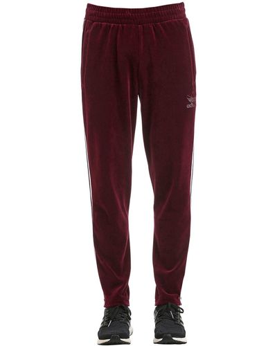 Pantalones Deportivos De Terciopelo adidas Originals de hombre de color  Morado | Lyst