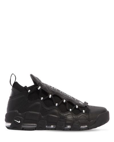 Nike Air Money Leather Sneakers in Black for Men - Lyst