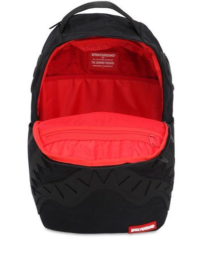 sprayground ghost rubber shark backpack