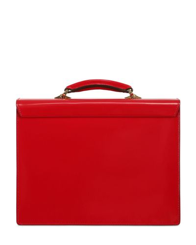 cordovan leather briefcase