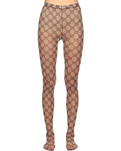 gucci distressed stockings
