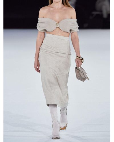 jacquemus le grand bambino suede bolsa