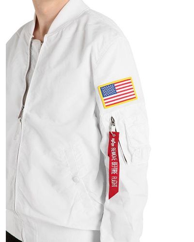 nasa bomber white