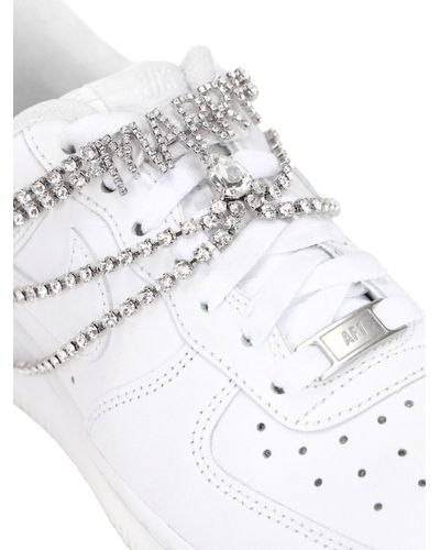 Nike Leather Exclusive Air Force 1 Bridal Sneakers in White - Lyst