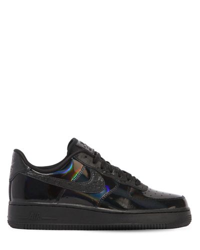 black iridescent air force 1