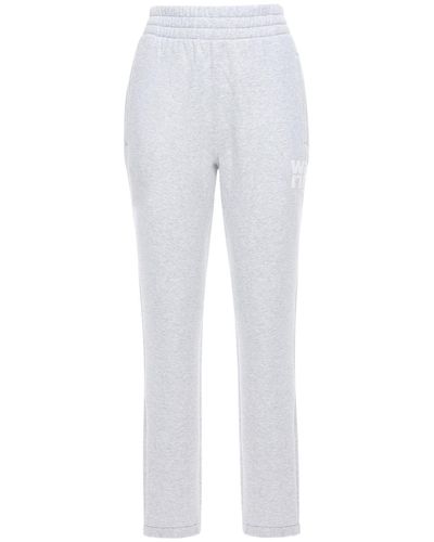 alexander wang sweatpants grey