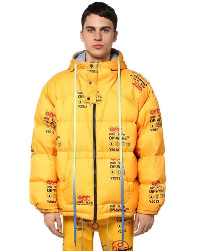 off white yellow jacket