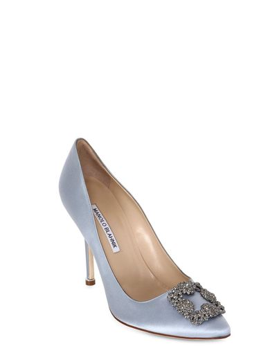 light blue manolo blahnik