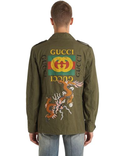 gucci army jacket
