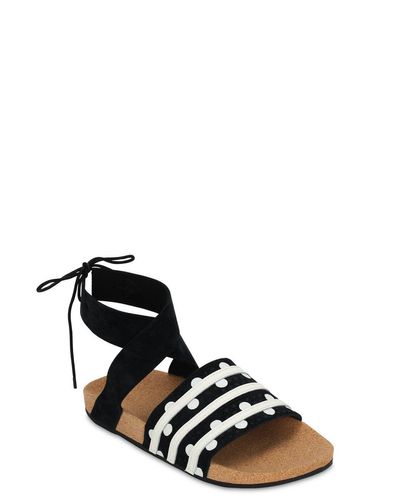 adilette ankle wrap sandals