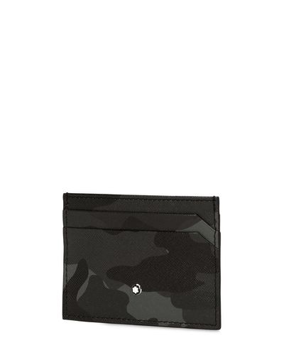 Porte-cartes En Cuir Imprimé Camouflage Montblanc pour homme en coloris  Noir - Lyst