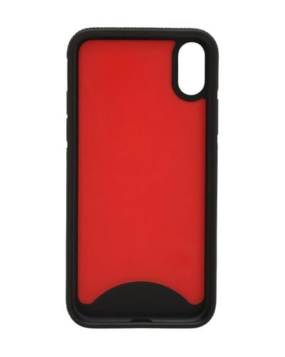 Christian Louboutin Sneaker Iphone Xr Case in Black/Red (Red) - Lyst