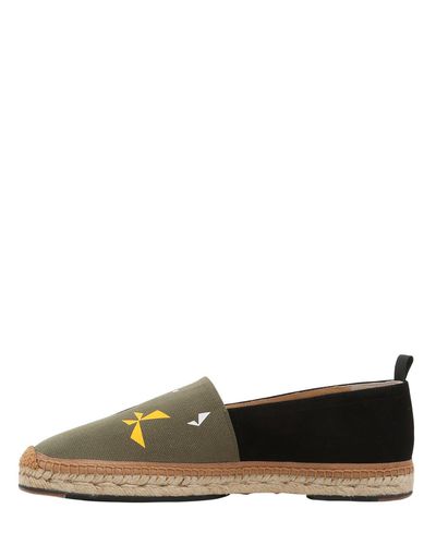 fendi monster espadrilles