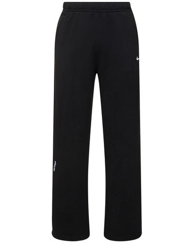 Nike Hombre Pantalones Nocta Cardinal Fleece - Negro
