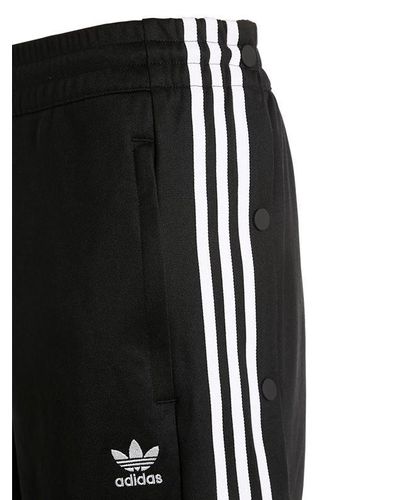 adidas Originals Adibreak Tear Away Track PiquÃ© Shorts in Black for Men - Lyst