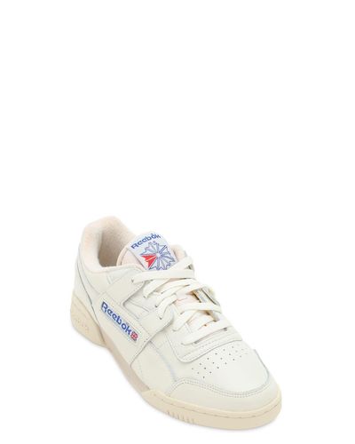Reebok Workout Plus 1987 Tv Sneakers in White for Men - Lyst