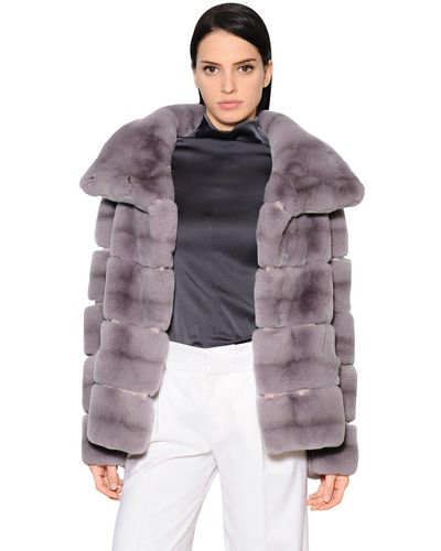 rex rabbit fur jacket
