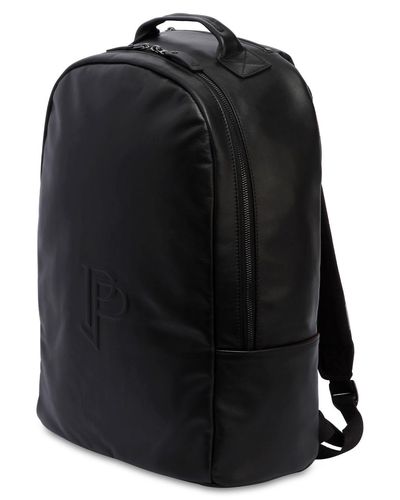 adidas Originals Paul Pogba Leather Backpack in Black for Men | Lyst
