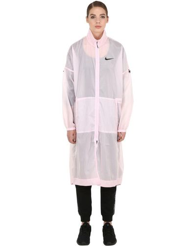 long nike rain jacket