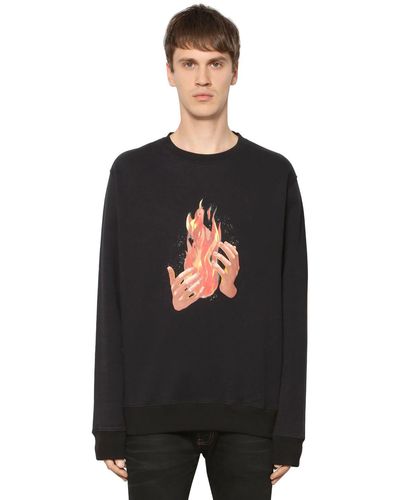 off white fire sweatshirt