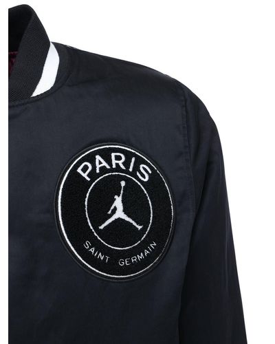 psg jordan jacket black