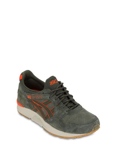 Asics Leather Gel-lyte V Sneakers in Green for Men | Lyst