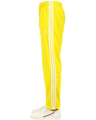 adidas Originals Adicolor Jersey Trousers in Yellow for Men - Lyst