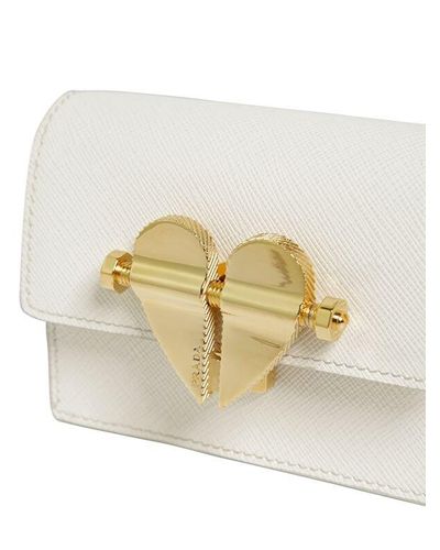 prada heart bag