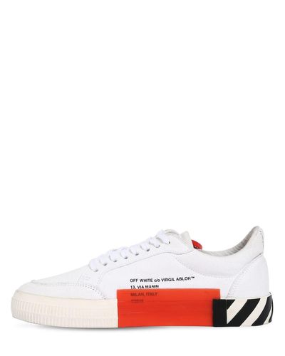 Sneakers In Tela Di CotoneOff-White c/o Virgil Abloh in Cotone da Uomo  colore Bianco | Lyst