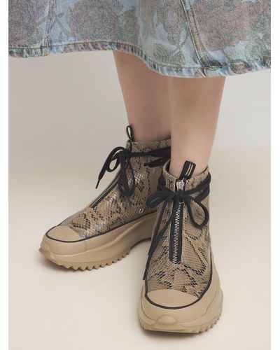 converse run star hike snake high top