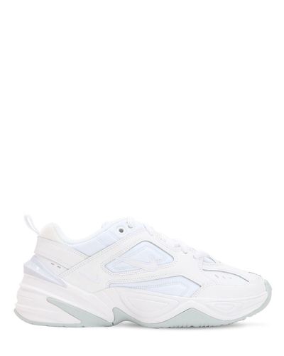 Nike Leather M2k Tekno Sneakers in White for Men - Lyst