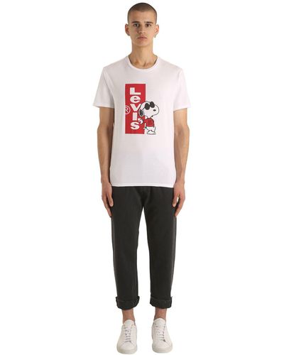 t shirt snoopy levis