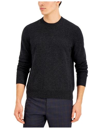 NAADAM Crewneck Cashmere Sweater in Smoke (Black) for Men - Lyst