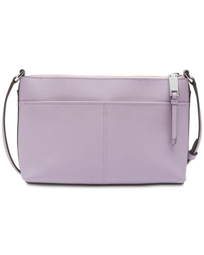 calvin klein lily saffiano leather crossbody
