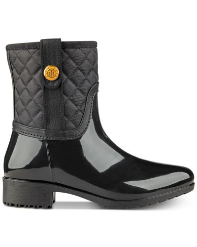 hilfiger rain boots