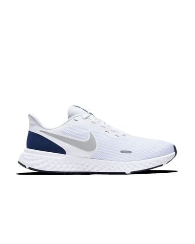 Nike Rubber Revolution 5 Running Sneakers From Finish Line in White ...
