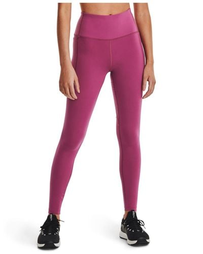 Under Armour Synthetic Meridian Leggings in Pink - Lyst
