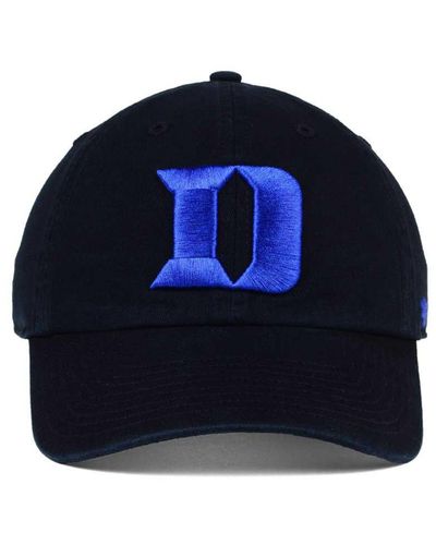 47 NCAA Duke Blue Devils Brand Clean Up Adjustable Hat 