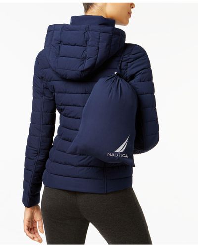 nautica packable puffer jacket