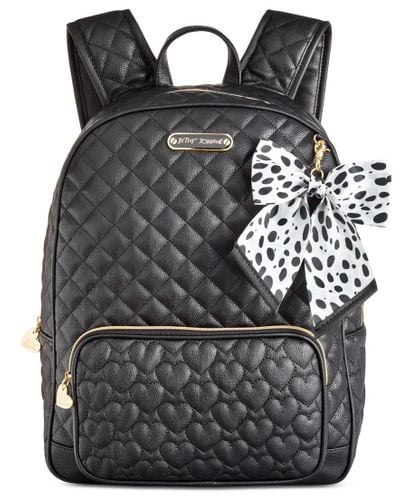 betsey johnson bow backpack