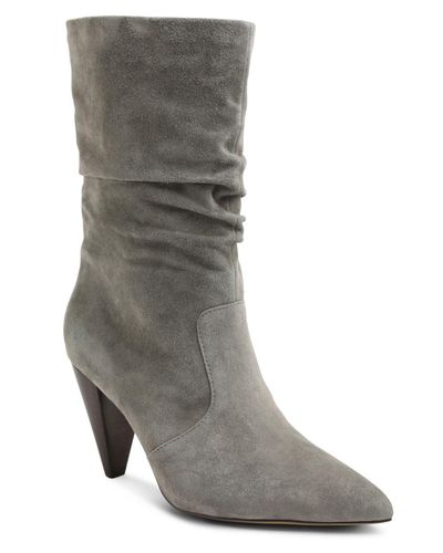 gray slouch boot
