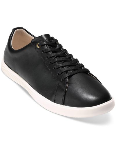 cole haan grand crosscourt high top black