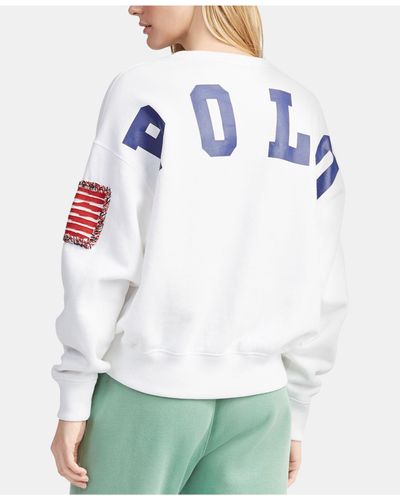 white polo pullover
