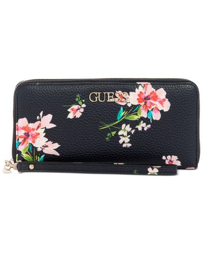 guess wallet floral